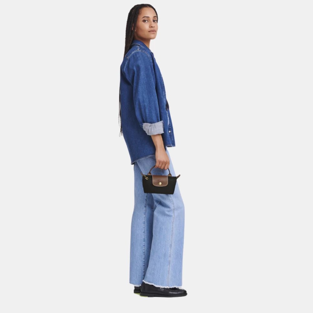 Longchamp Le Pliage Original Pouch With Handle - DIVA ONLINE STORE