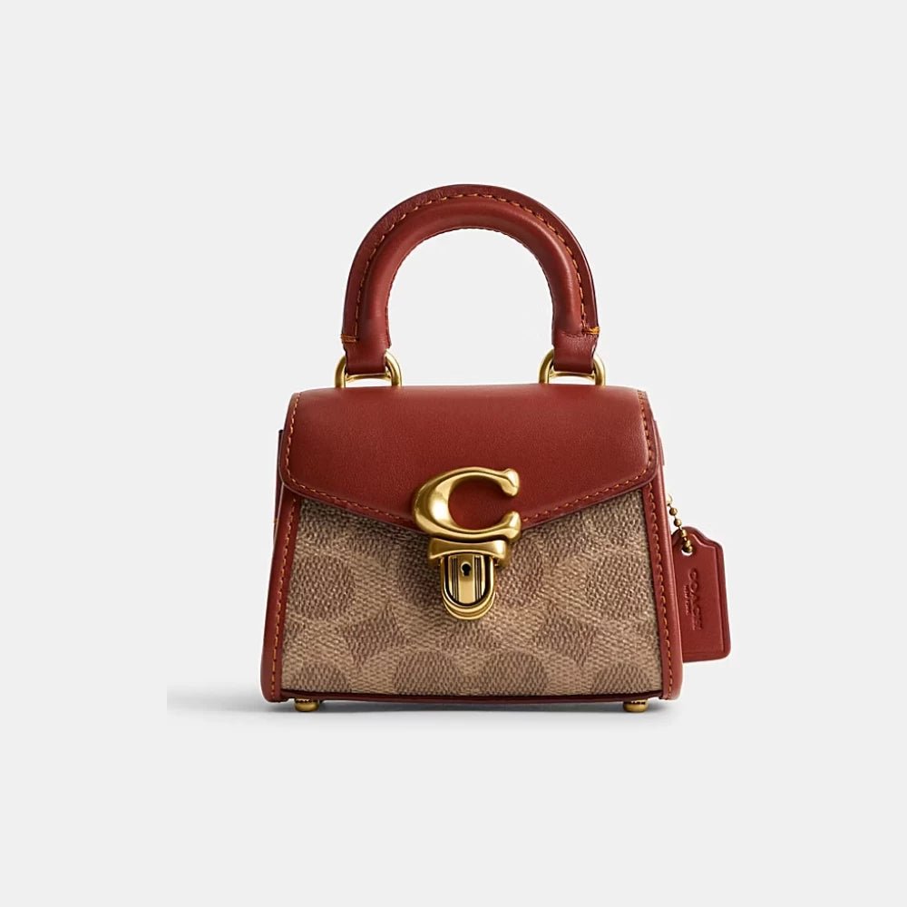 Coach Sammy 21 Top Handle In Signature Canvas - DIVA ONLINE STORE