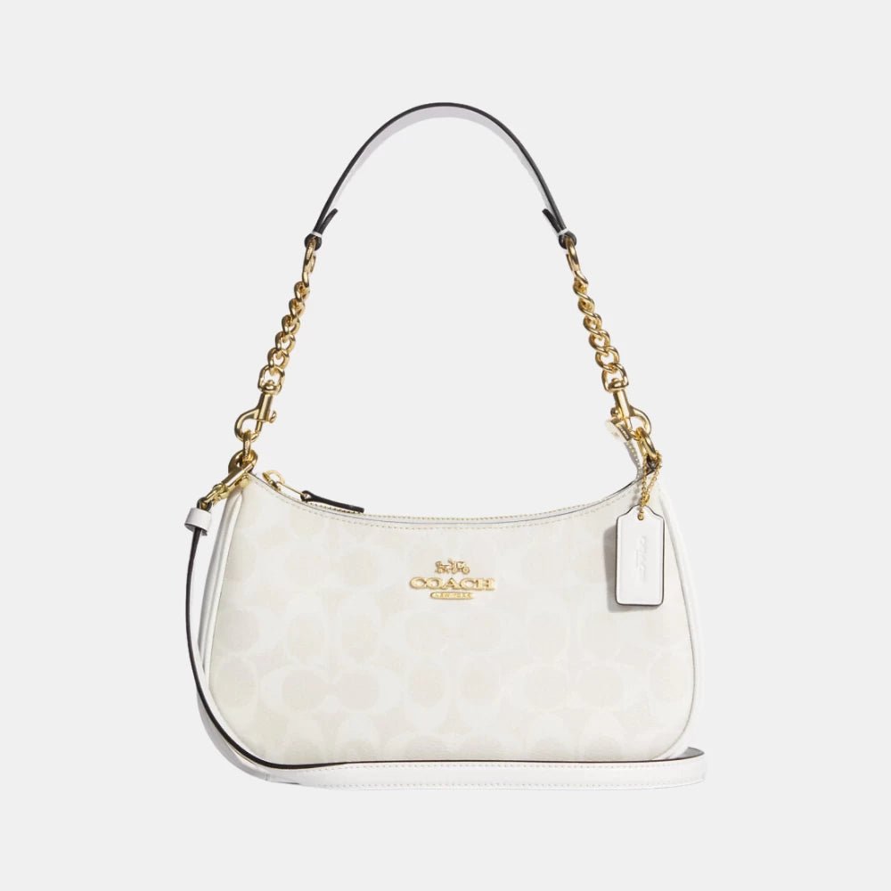 Coach Teri Shoulder Bag In Signature Canvas - DIVA ONLINE STORE