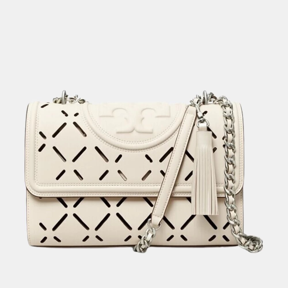 Tory Burch Fleming Diamond Perforated Bag - DIVA ONLINE STORE