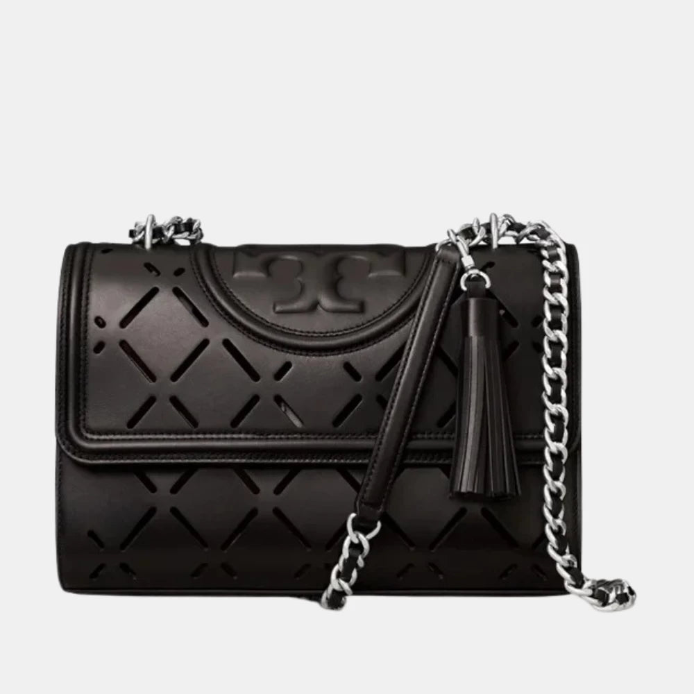 Tory Burch Fleming Diamond Perforated Bag - DIVA ONLINE STORE