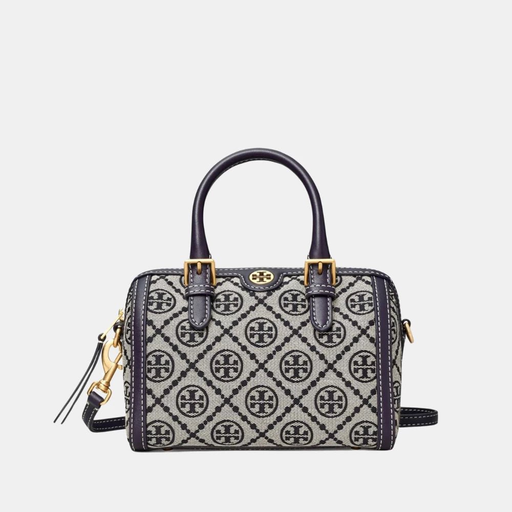 Tory Burch T Monogram Jaquard Mini Duffle Bag - DIVA ONLINE STORE