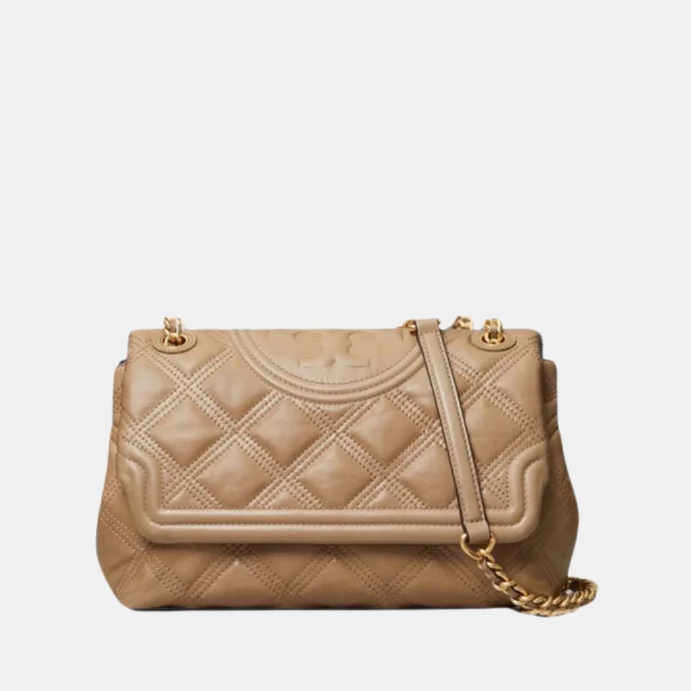Tory Burch Fleming Basket Weave Shoulder Bag - DIVA ONLINE STORE