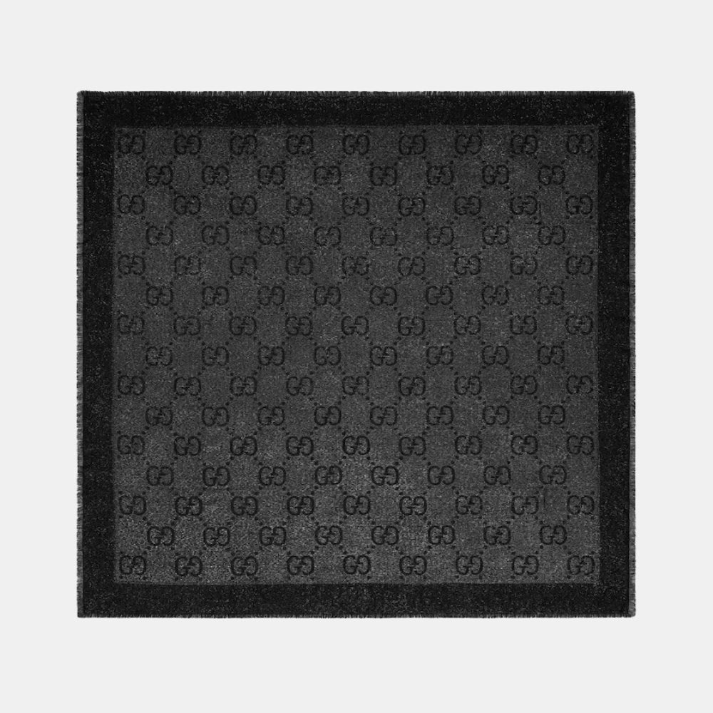 Gucci GG Lamé Jacquard Shawl - DIVA ONLINE STORE