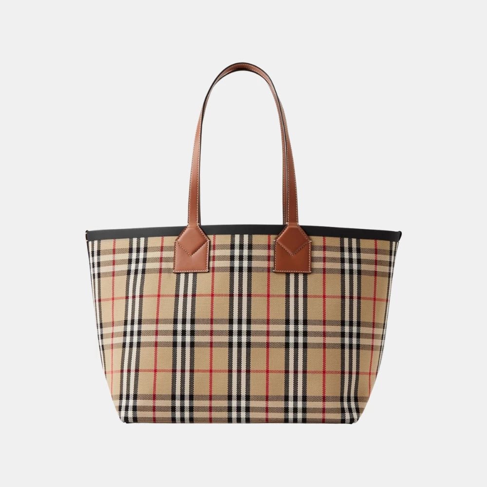 Burberry Heritage Check - Print Tote Bag - DIVA ONLINE STORE