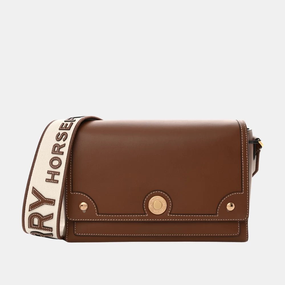 Burberry Medium Note Leather Shoulder Bag - DIVA ONLINE STORE