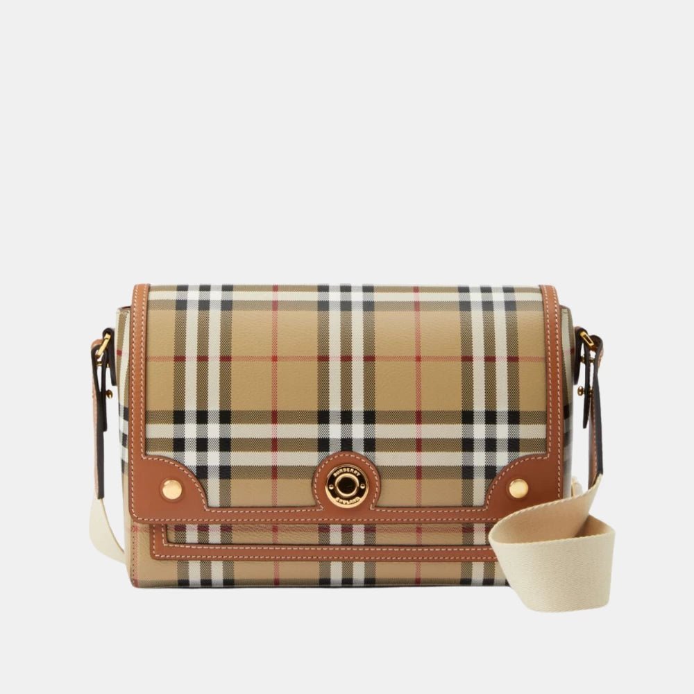 Burberry Note Check Crossbody Bag - DIVA ONLINE STORE