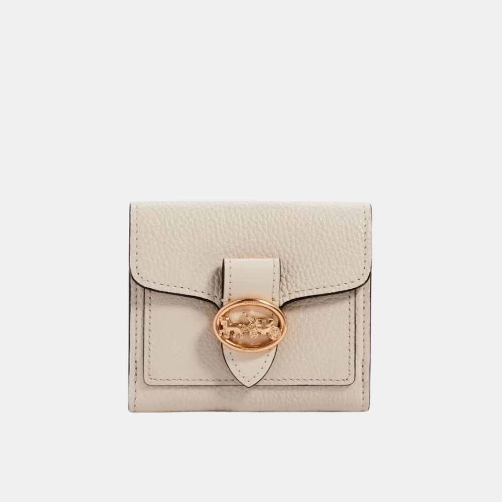 Coach Georgie Small Wallet (White) - DIVA ONLINE STORE