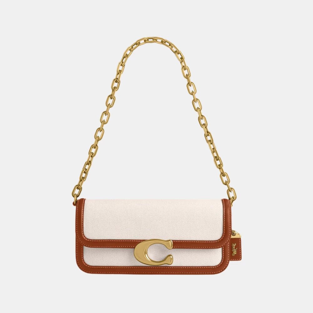 Coach Idol 23 Cotton - Canvas Shoulder Bag - DIVA ONLINE STORE