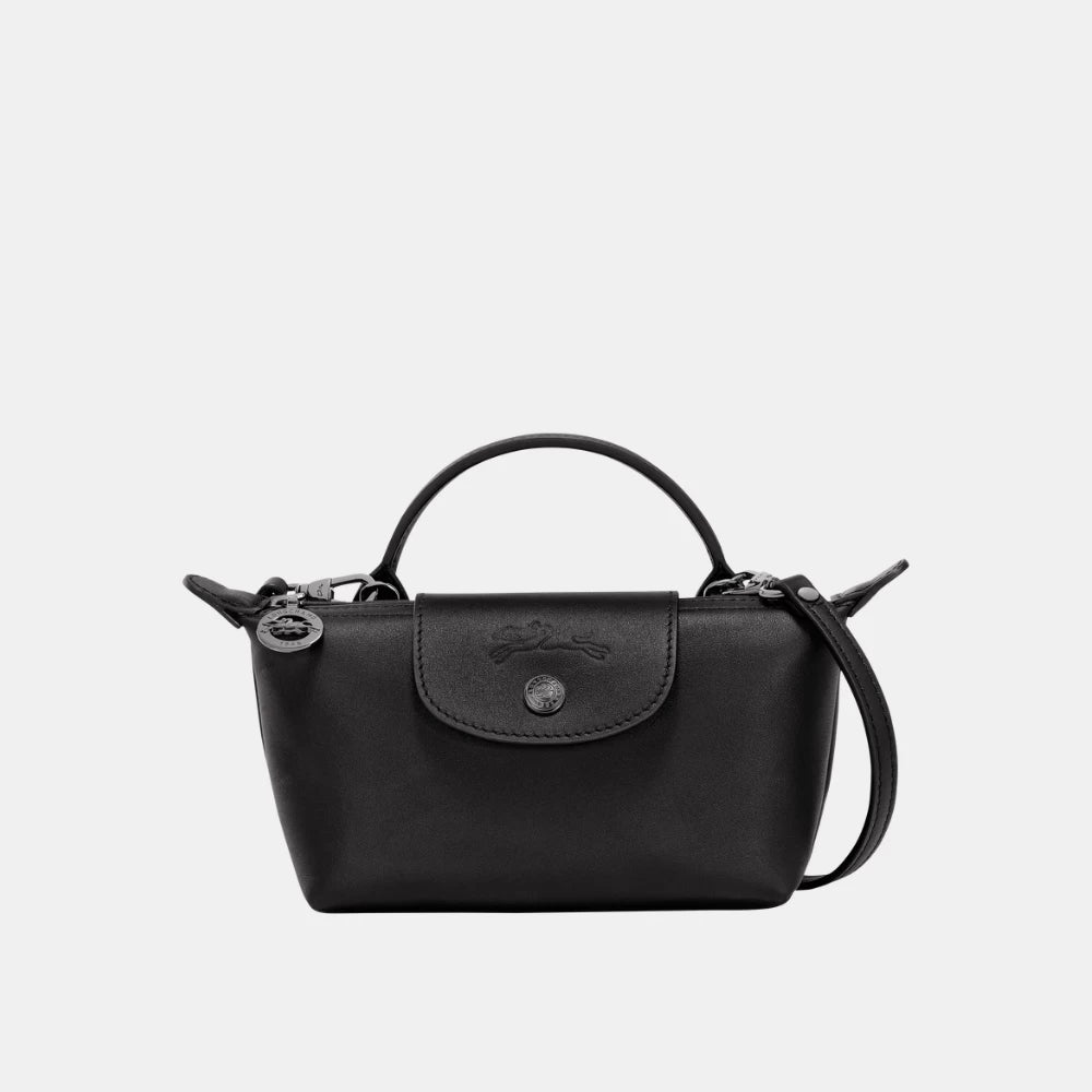 Longchamp Le Pliage Xtra XS Leather Pouch - DIVA ONLINE STORE