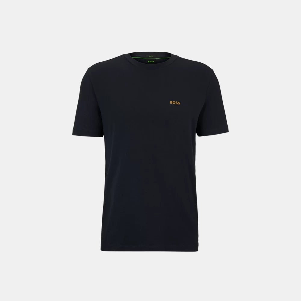 Hugo Boss Navy Blue T-shirt With Contrast Logo - DIVA ONLINE STORE
