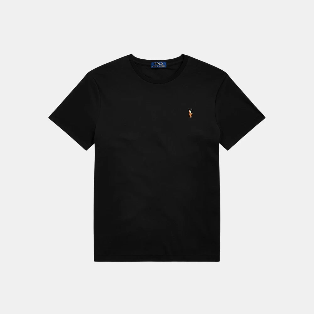 Ralph Lauren Black Soft Cotton T-Shirt (Small) - DIVA ONLINE STORE