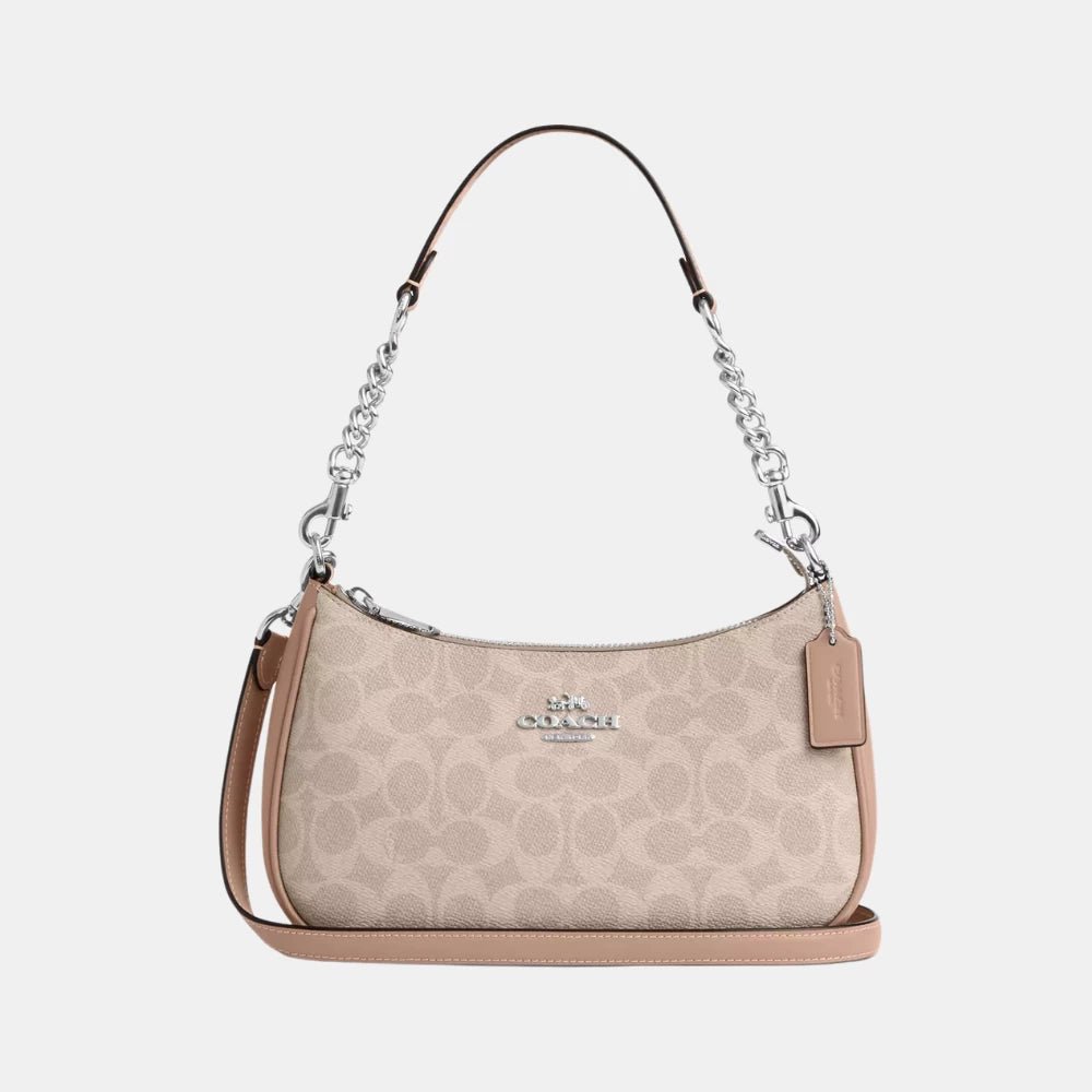 Coach Teri Shoulder Bag In Signature Canvas - DIVA ONLINE STORE