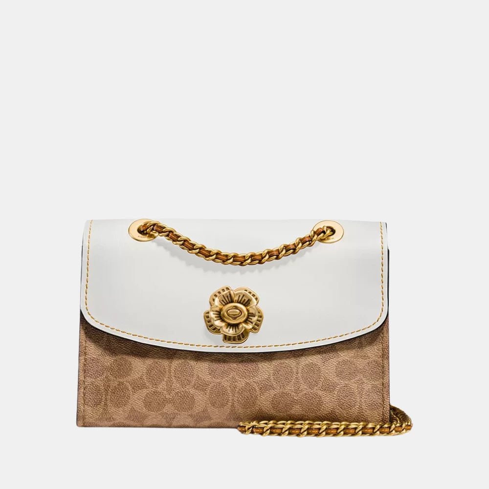 Coach Parker Shoulder Bag In Signature Canvas - DIVA ONLINE STORE