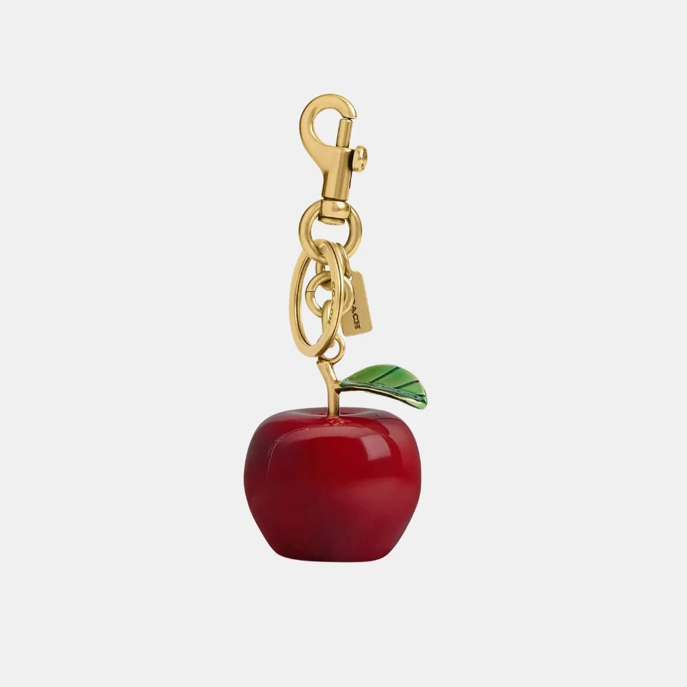 Coach Small Apple Bag Charm - DIVA ONLINE STORE