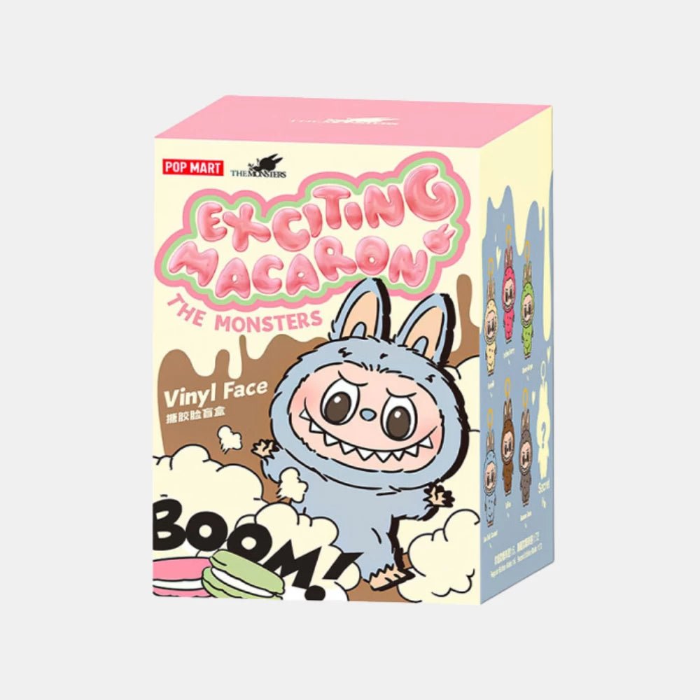 Pop Mart Labubu The Monsters Tasty Macarons Vinyl Plush Single Blind Box - DIVA ONLINE STORE