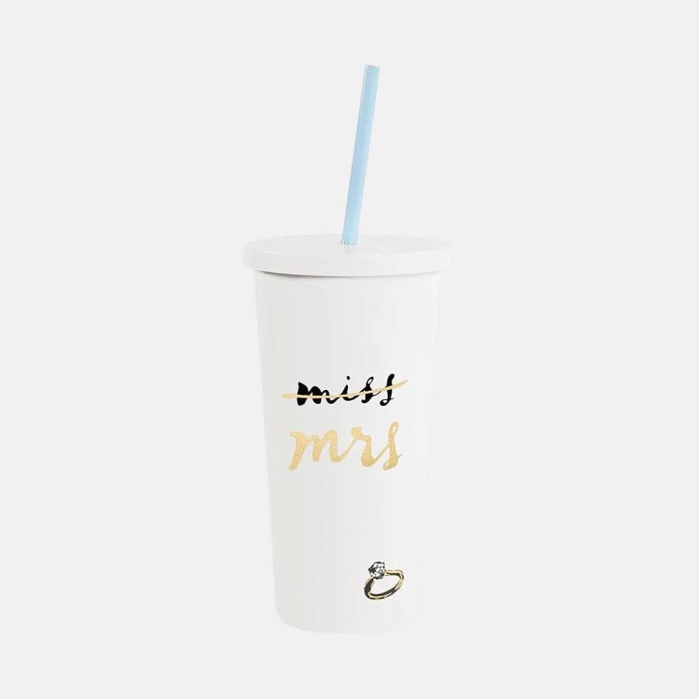 Kate Spade Bridal Insulated Tumbler (White) - DIVA ONLINE STORE