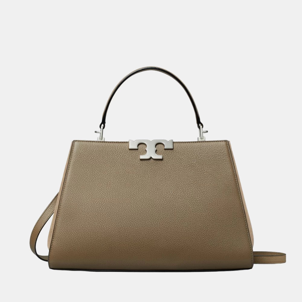 Tory Burch Eleanor Satchel Bag (Wild Mushroom) - DIVA ONLINE STORE