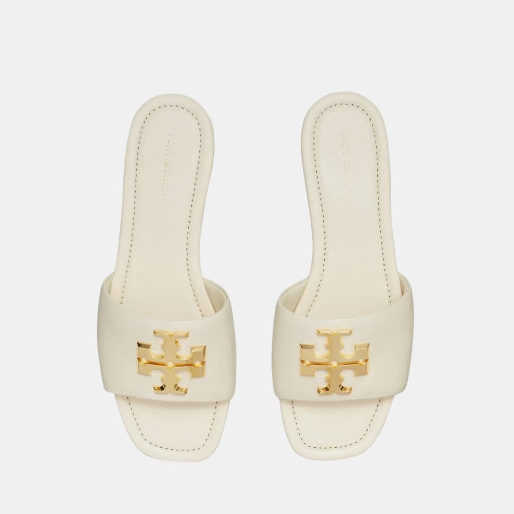 Tory Burch Eleanor Slide (Light Cream) - DIVA ONLINE STORE