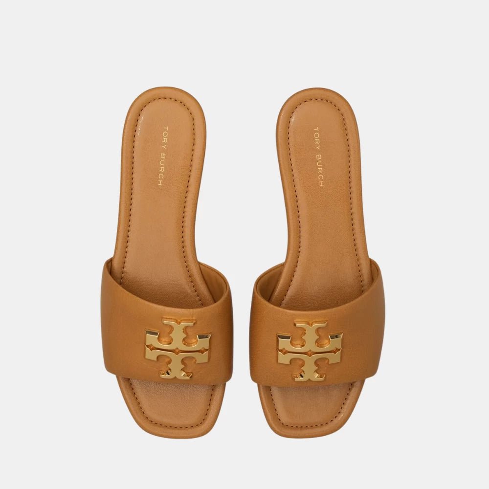 Tory Burch Eleanor Slide (Caramel Corn) - DIVA ONLINE STORE