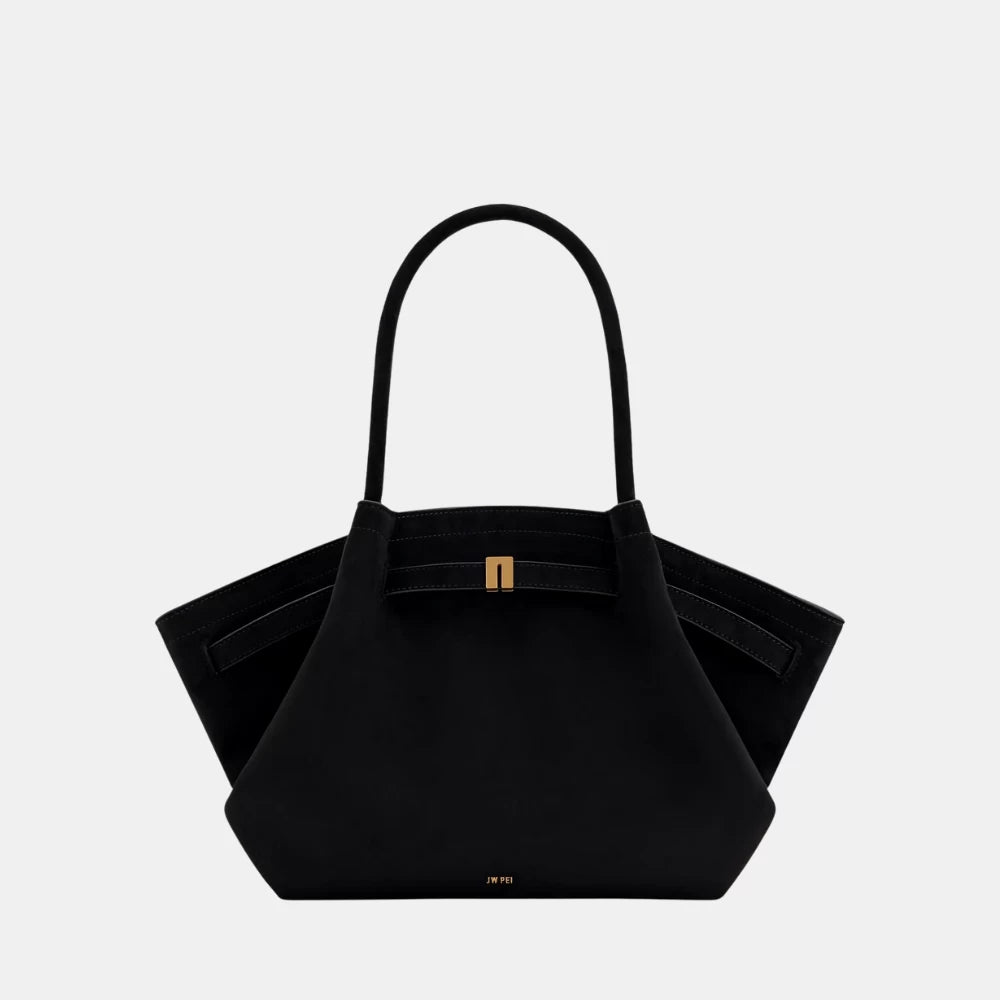 JW Pei Hana Medium Faux Suede Tote Bag - DIVA ONLINE STORE