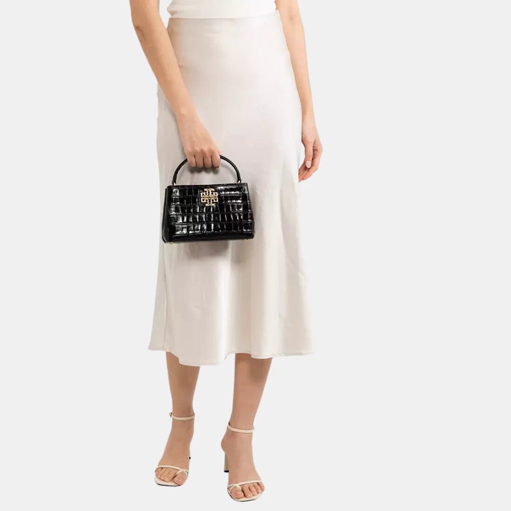 Tory Burch Britten Croc Embossed Micro Satchel Bag - DIVA ONLINE STORE