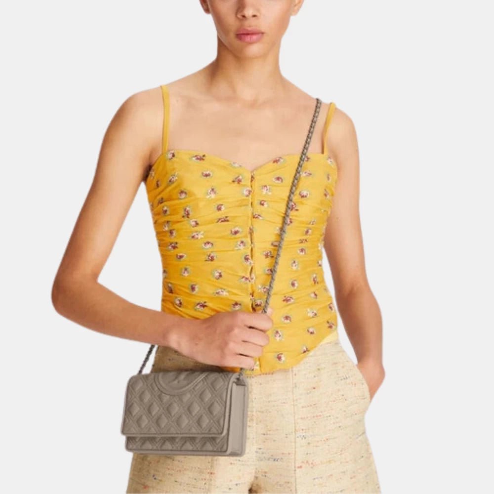 Tory Burch Fleming Matte Wallet On Chain - DIVA ONLINE STORE