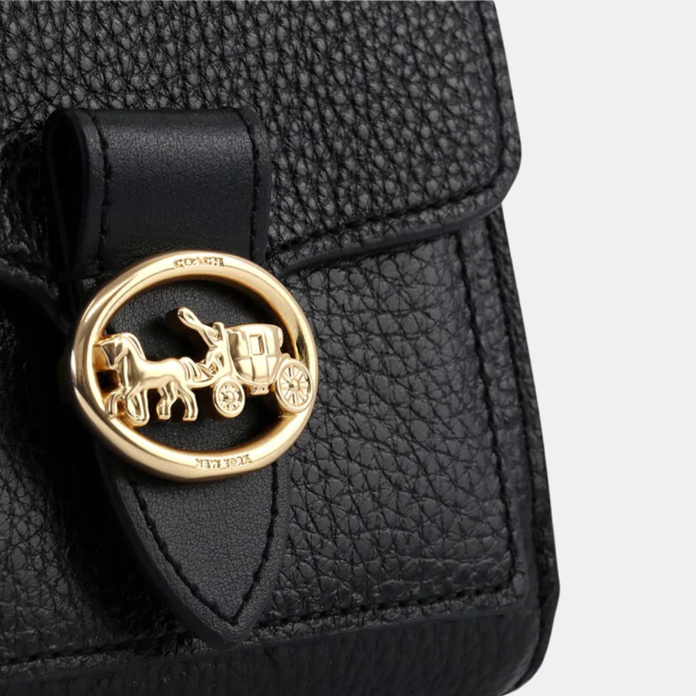 Coach Georgie Small Wallet (Black) - DIVA ONLINE STORE