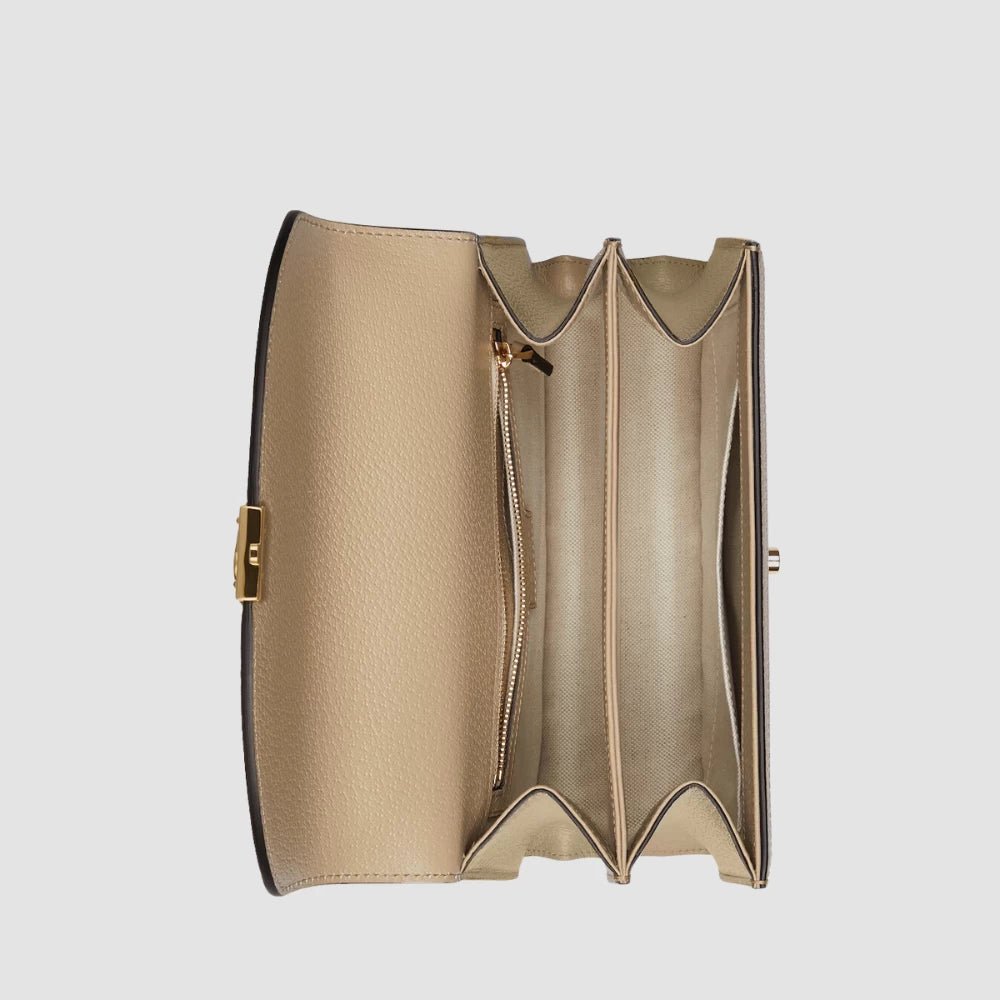Gucci Ophidia Small Top Handle Bag (Beige/White) - DIVA ONLINE STORE
