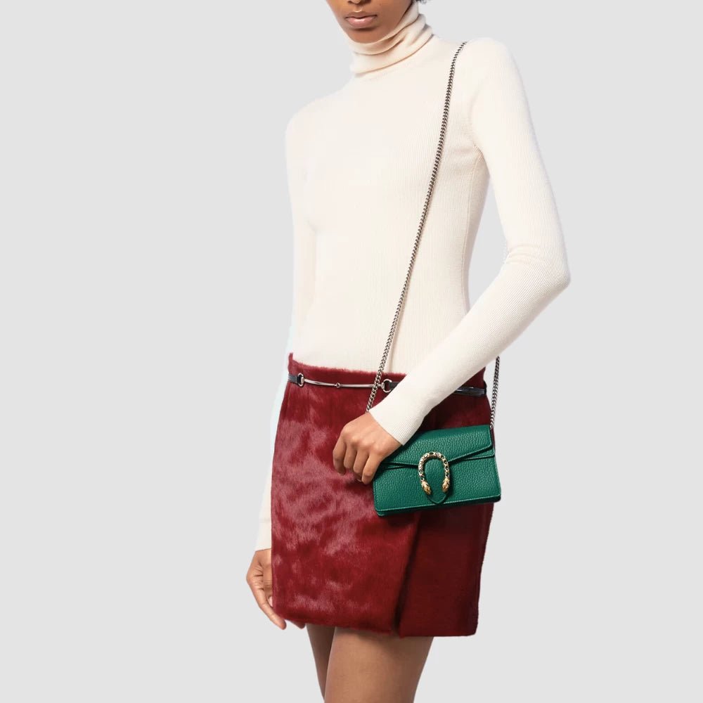 Gucci Dionysus Super Mini Bag (Emerald Green) - DIVA ONLINE STORE