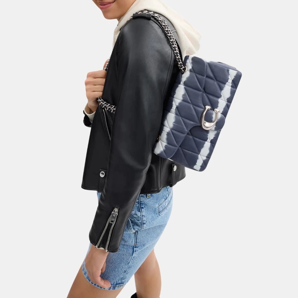 Coach Quilted Tabby Shoulder Bag With Tie - Dye - DIVA ONLINE STORE