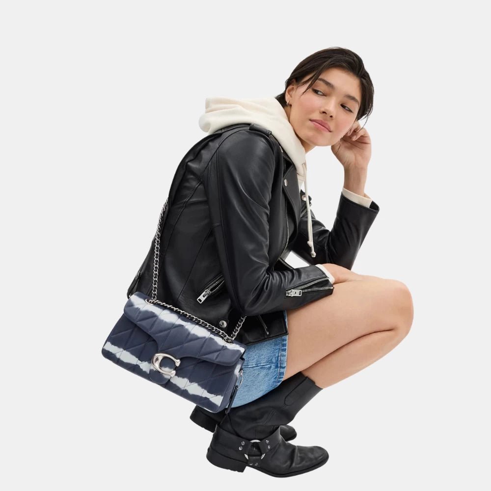 Coach Quilted Tabby Shoulder Bag With Tie - Dye - DIVA ONLINE STORE