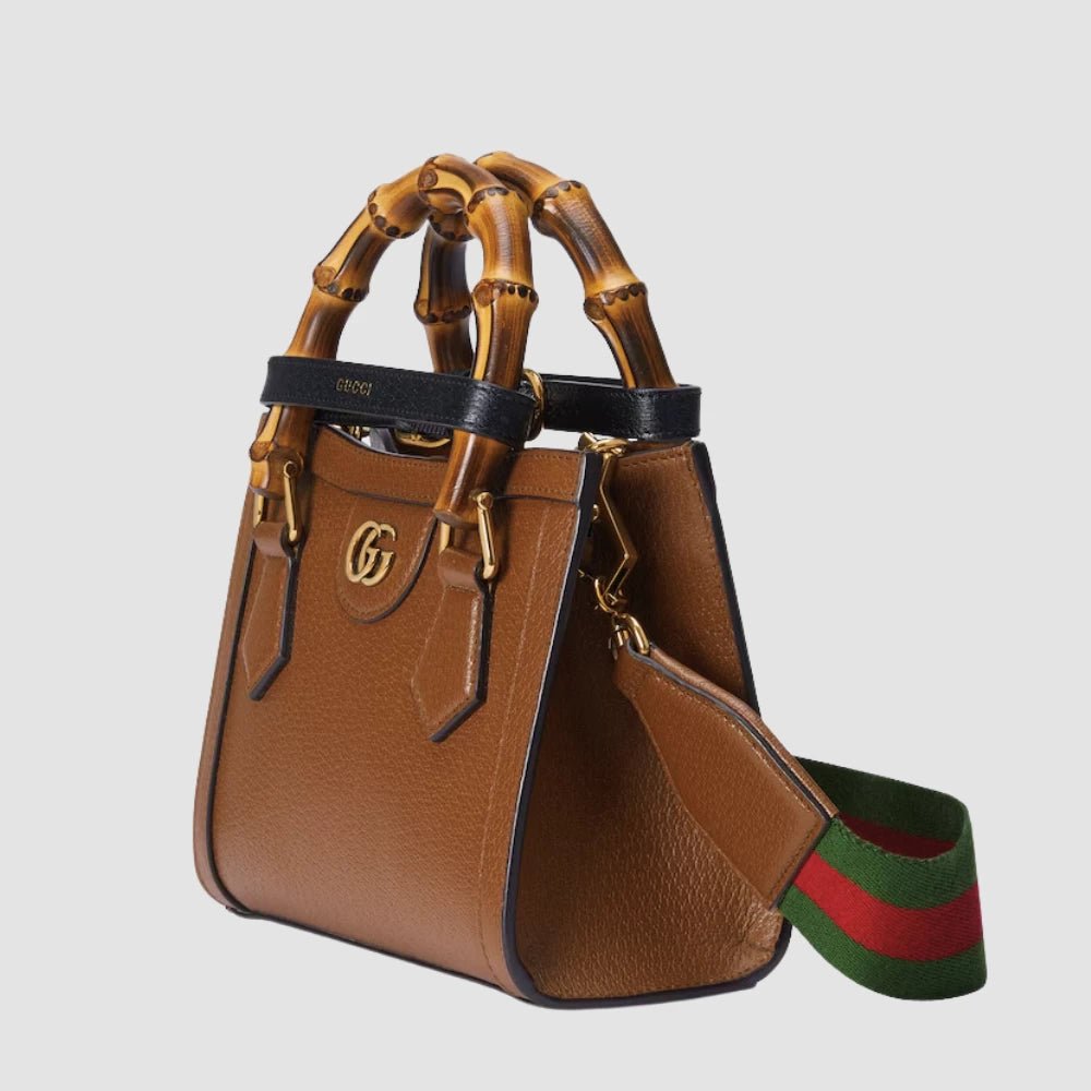 Gucci Diana Mini Tote Bag (Brown) - DIVA ONLINE STORE