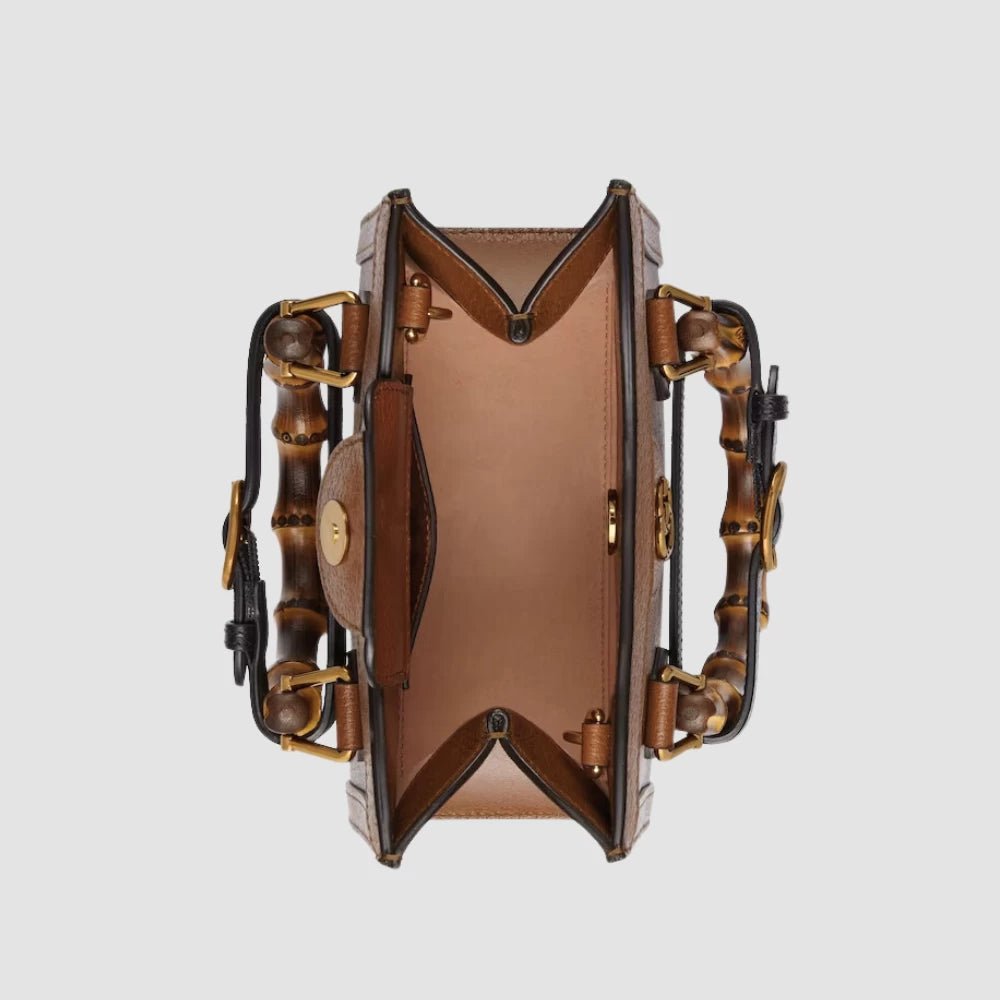 Gucci Diana Mini Tote Bag (Brown) - DIVA ONLINE STORE
