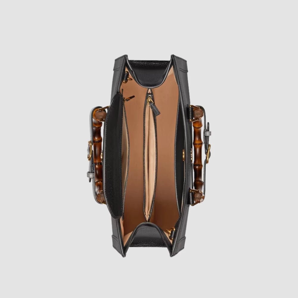 Gucci Diana Medium Tote Bag (Black) - DIVA ONLINE STORE