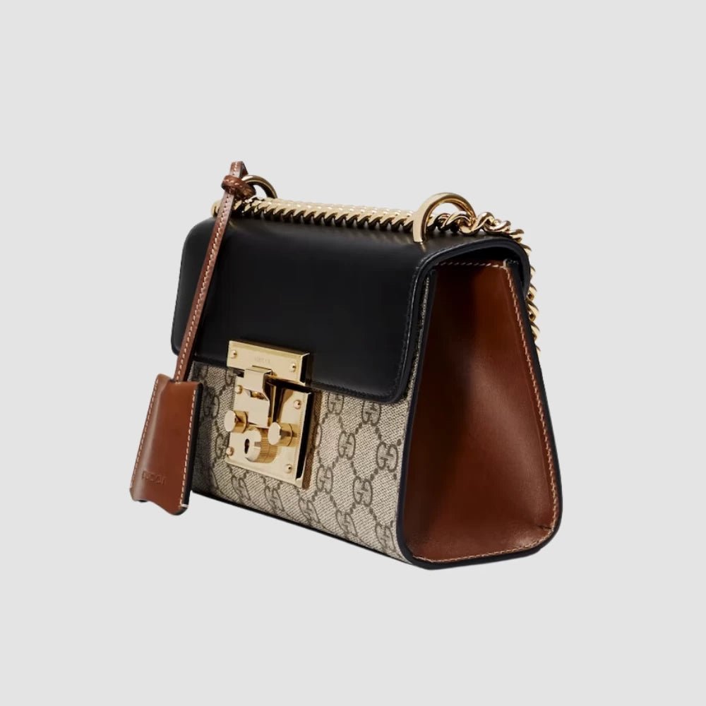Gucci Padlock Small Shoulder Bag (Black) - DIVA ONLINE STORE