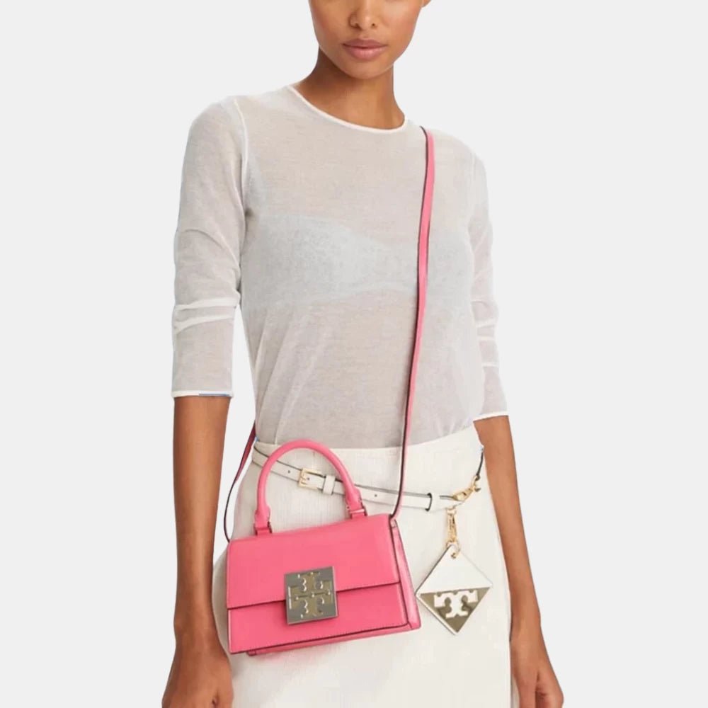 Tory Burch Bon Bon Spazzolato Mini Top - Handle Bag - DIVA ONLINE STORE