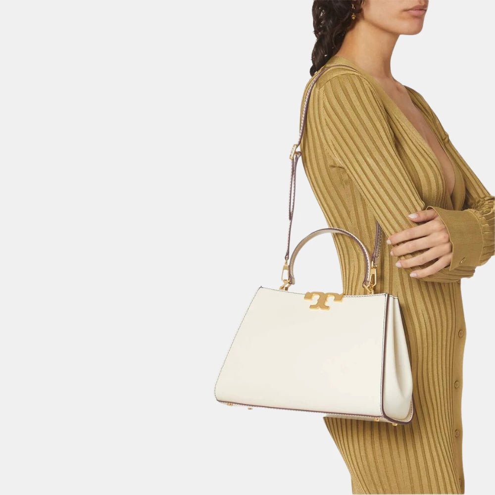 Tory Burch Eleanor Satchel Bag (New Cream) - DIVA ONLINE STORE