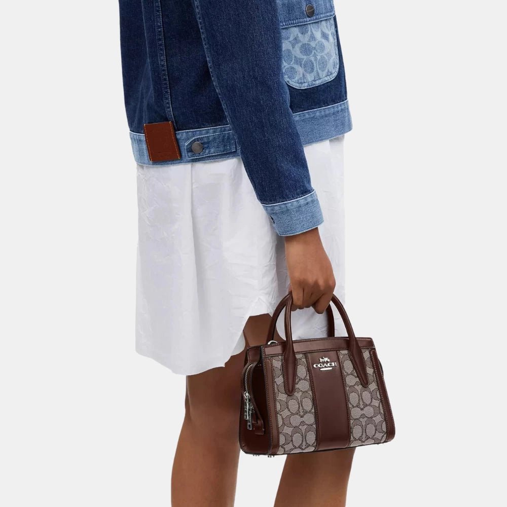 Coach Andrea Carryall Bag in Signature Jacquard - DIVA ONLINE STORE