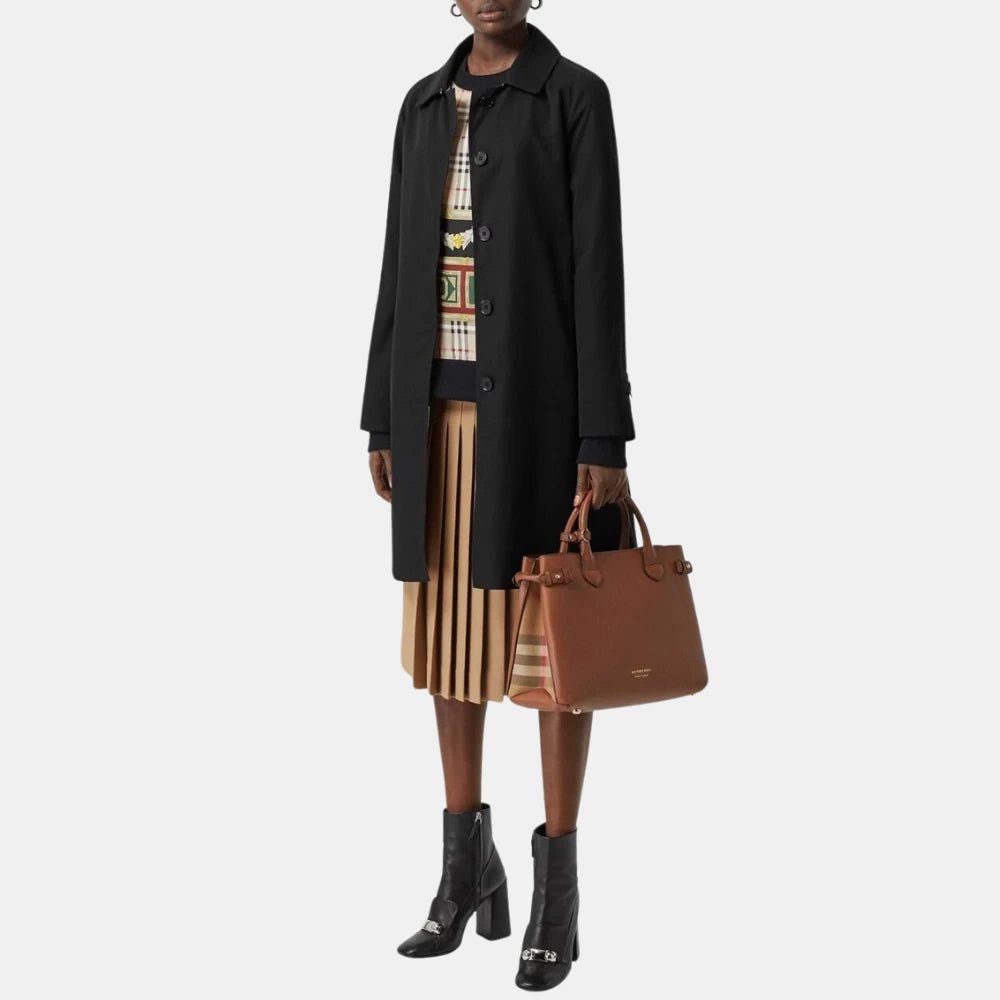 Burberry Medium Banner Tote Bag (Brown) - DIVA ONLINE STORE