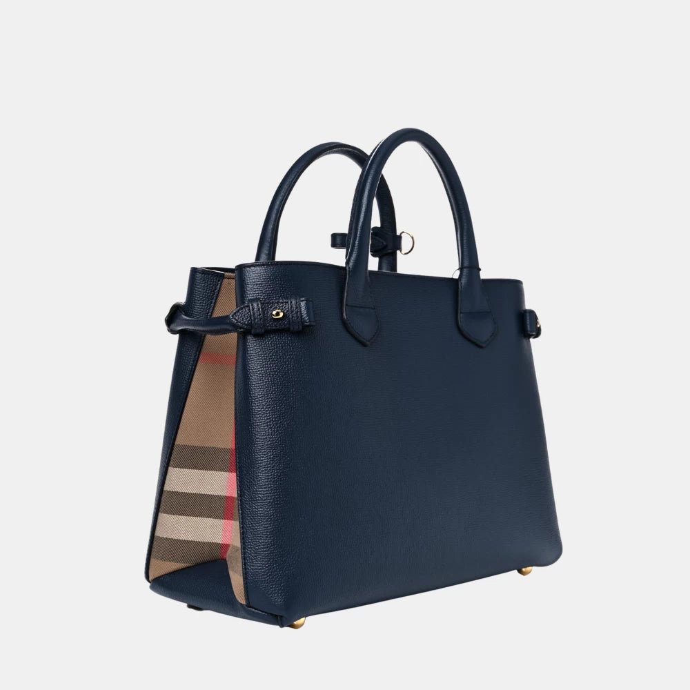 Burberry Medium Banner Tote Bag (Blue) - DIVA ONLINE STORE