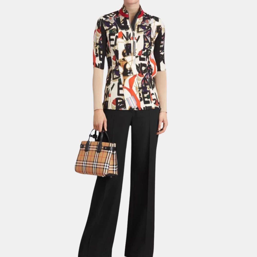 Burberry Vintage Check Banner Bag - DIVA ONLINE STORE