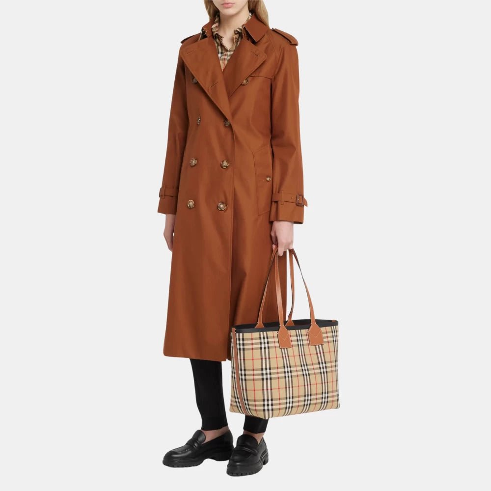 Burberry Heritage Check - Print Tote Bag - DIVA ONLINE STORE