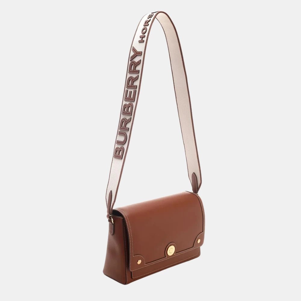 Burberry Medium Note Leather Shoulder Bag - DIVA ONLINE STORE