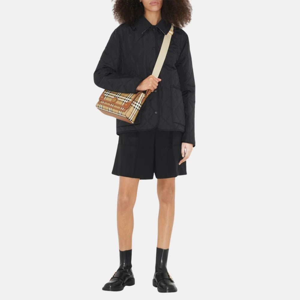 Burberry Note Check Crossbody Bag - DIVA ONLINE STORE