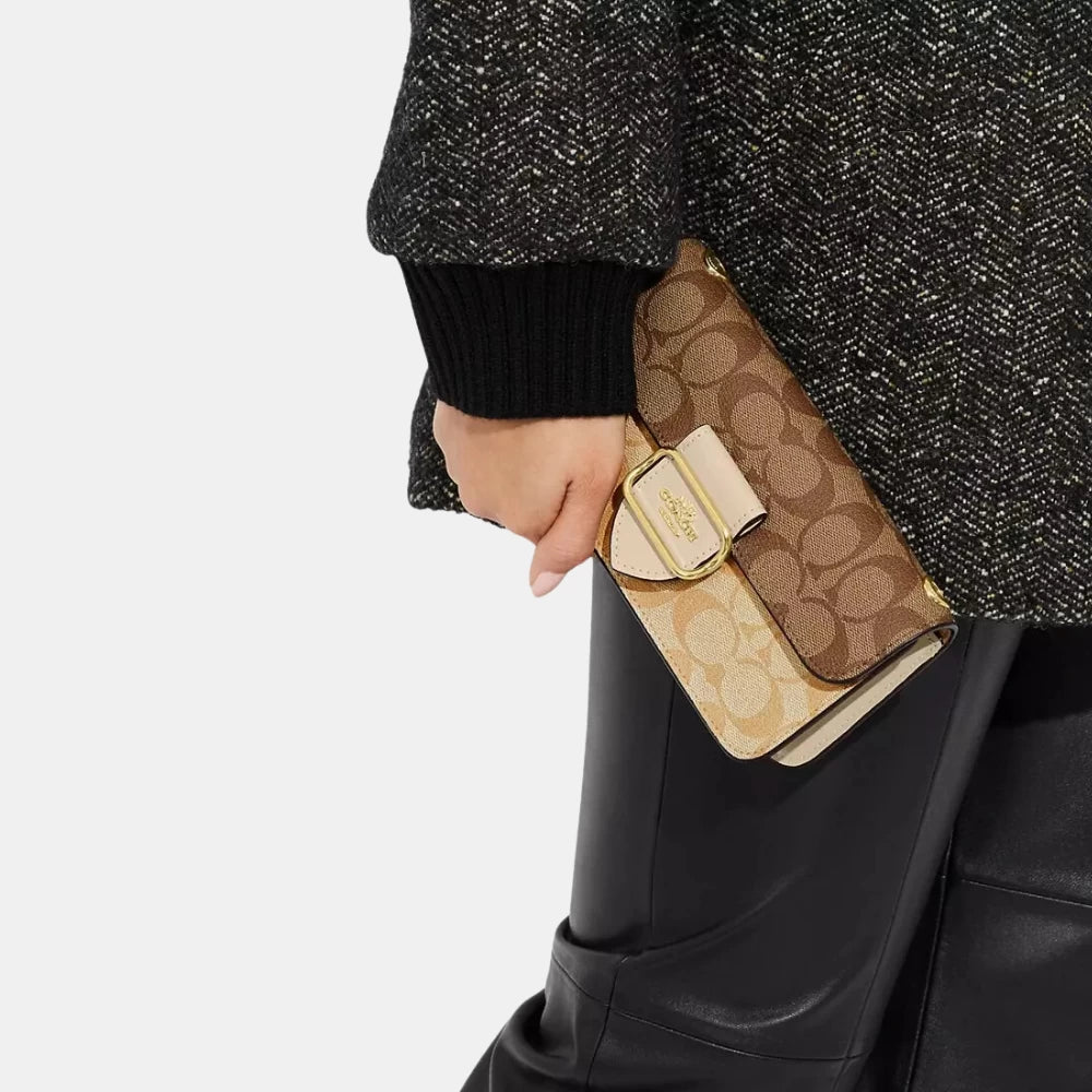 Coach Morgan Crossbody In Blocked Signature Canvas - DIVA ONLINE STORE