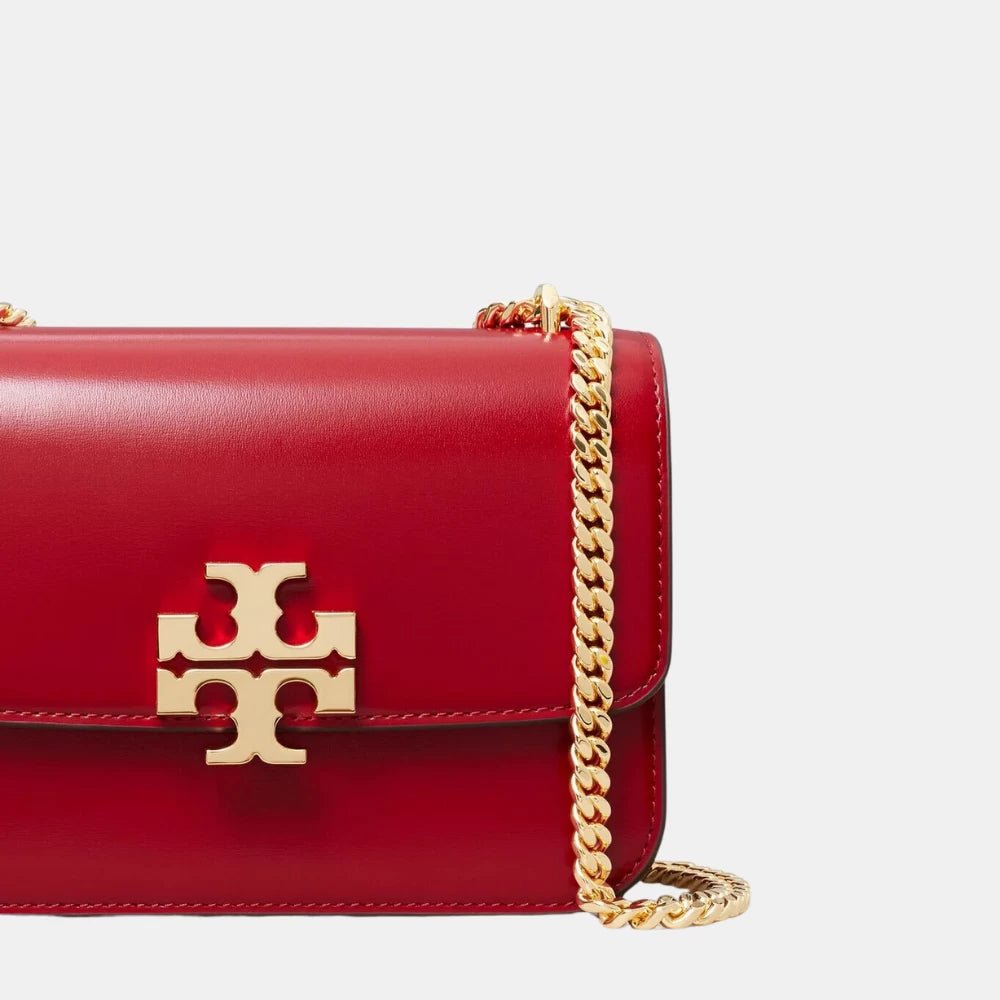 Tory Burch Small Eleanor Convertible Shoulder Bag (Ruby) - DIVA ONLINE STORE