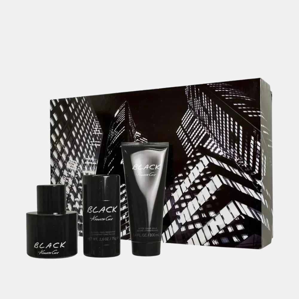 Kenneth Cole Black Gift Set For Men - DIVA ONLINE STORE