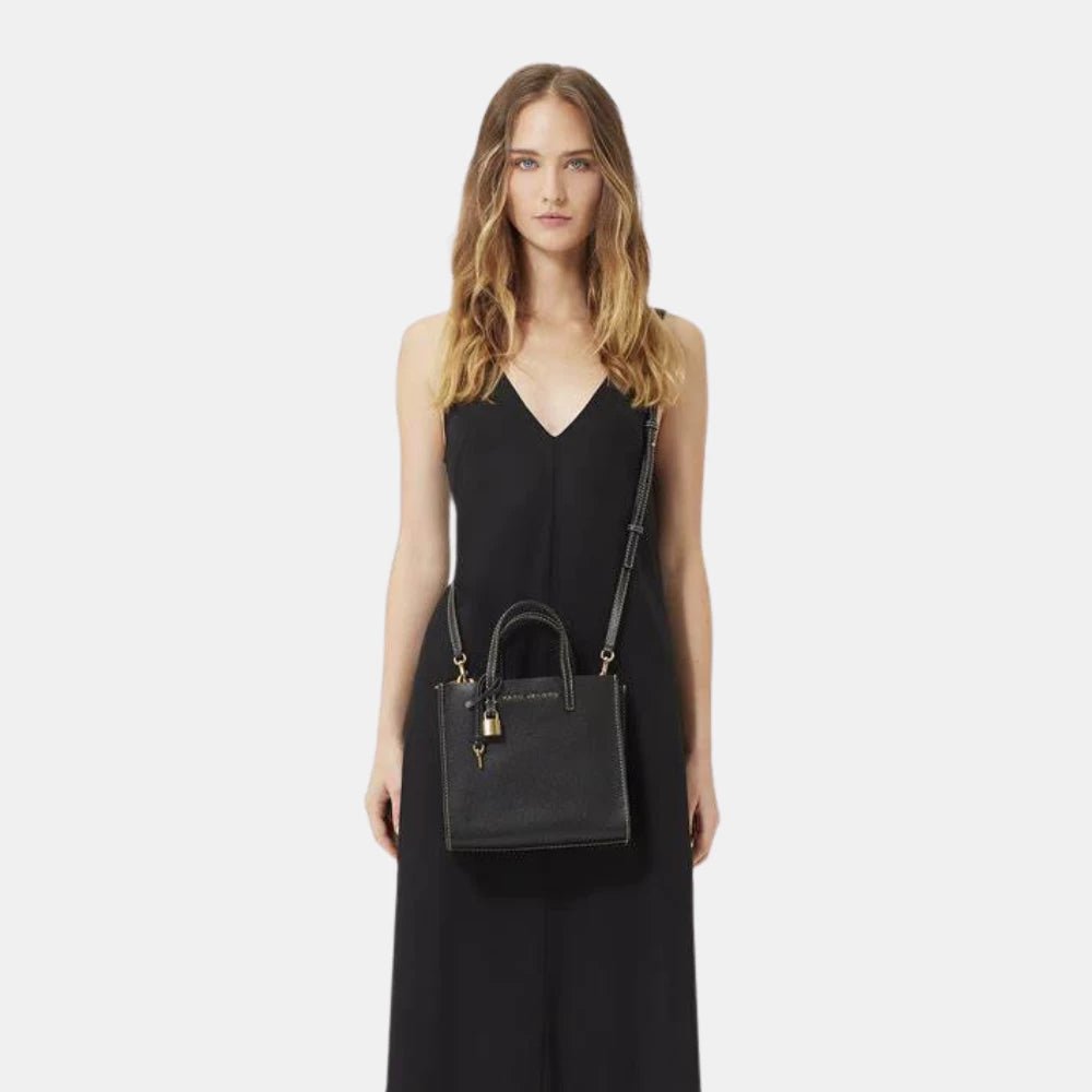 Marc Jacobs Mini Grind Satchel Tote Bag (Black) - DIVA ONLINE STORE