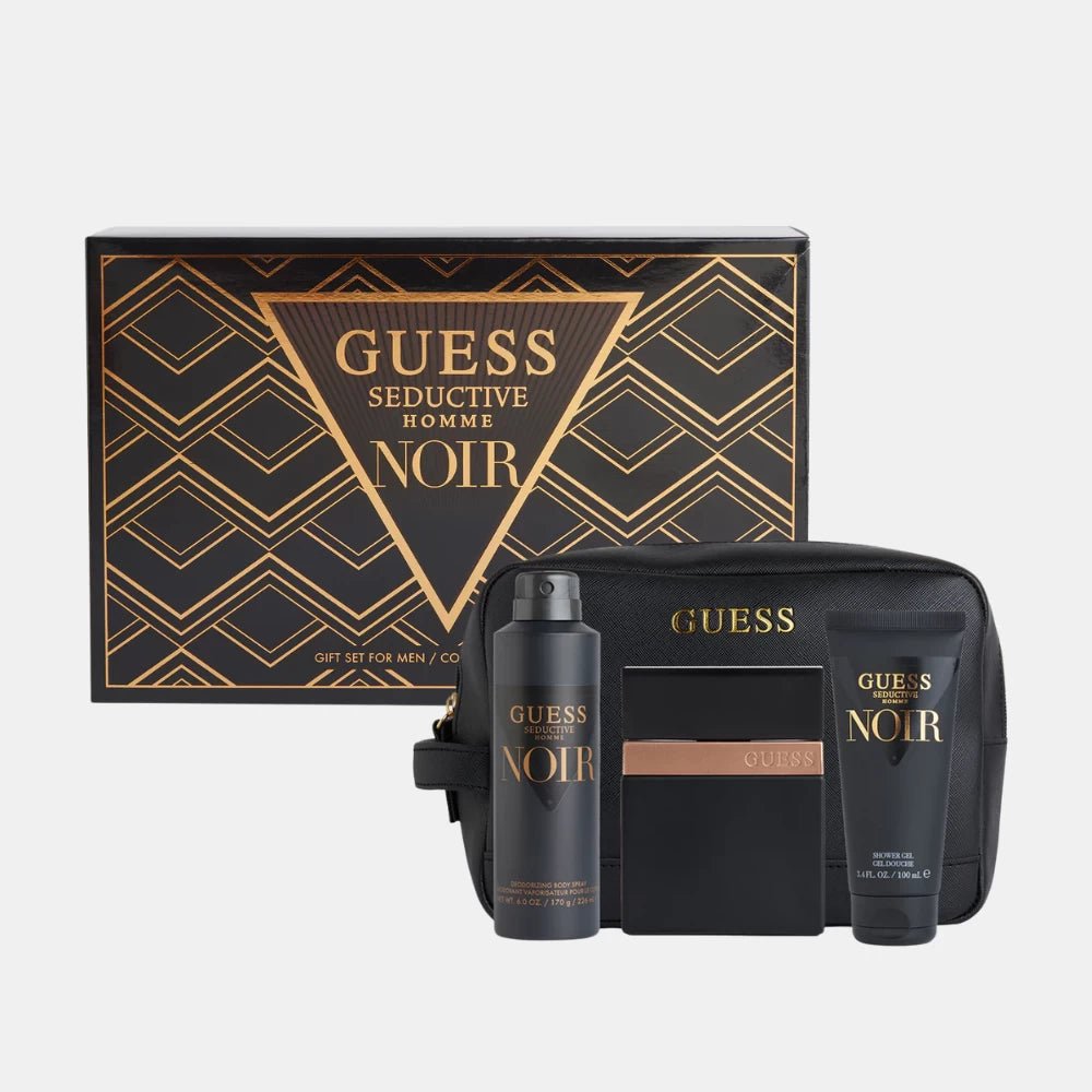 Guess Seductive Homme Noir Gift Set For Men - DIVA ONLINE STORE